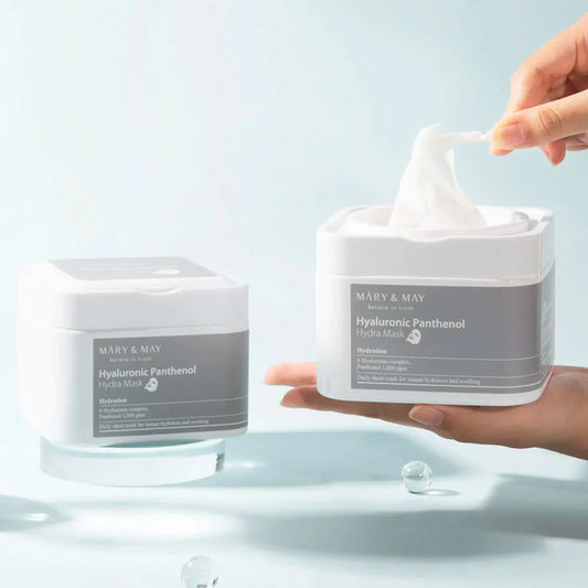 MARY&MAY- HYALURONIC PANTHENOL HYDRA MASK 30PCS
