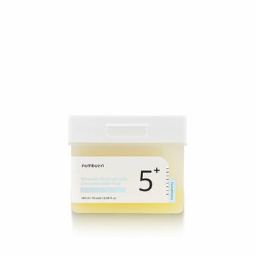 NUMBUZIN No.5 Vitamin-Niacinamide Concentrated Pad (70ea) 180ml for brightening, exfoliating, and improving skin texture