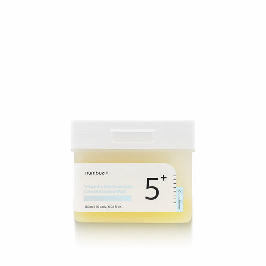 NUMBUZIN No.5 Vitamin-Niacinamide Concentrated Pad (70ea) 180ml for brightening, exfoliating, and improving skin texture