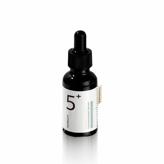 NUMBUZIN No.5 Vitamin Concentrated Serum 30ml for brightening skin, reducing dark spots, and nourishing a healthy complexion