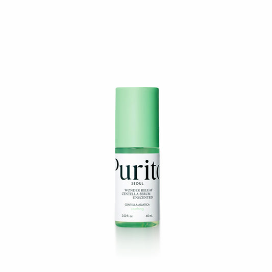 PURITO SEOUL Wonder Releaf Centella Serum Unscented 60ml soothing and hydrating serum for calm and nourished skin