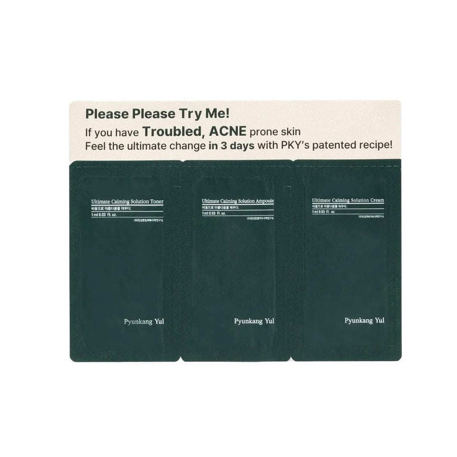 Pyunkang Yul Ultimate Acne Calming Line Mini Sachet