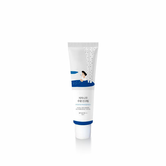 ROUND LAB Birch Juice Moisturizing Sunscreen 50ml for sun protection, hydrating, and soothing sensitive skin