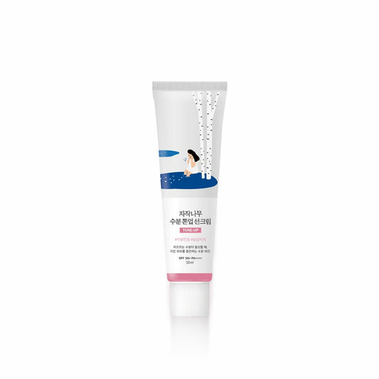 ROUND LAB Birch Juice Moisturizing Tone Up Sunscreen SPF broad spectrum sunscreen for hydrated, protected, and radiant skin