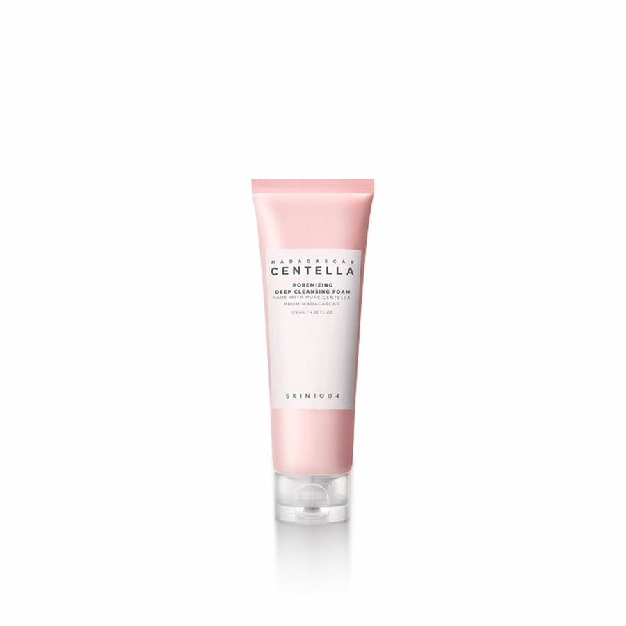 SKIN1004 Madagascar Centella Poremizing Deep Cleansing Foam 125ml gentle facial cleanser with centella for deep cleansing and smooth skin