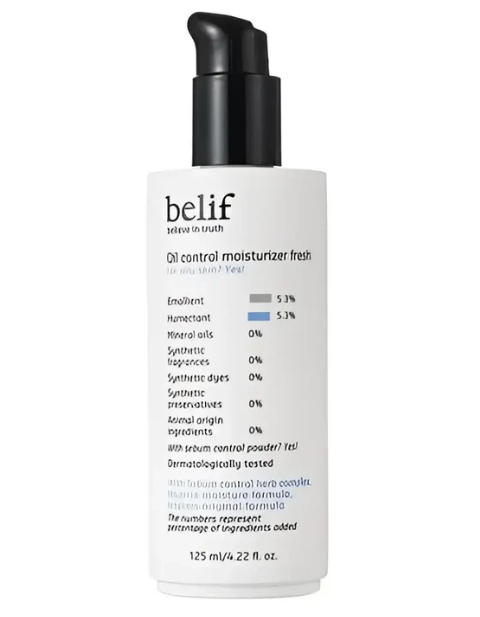 BELIF OIL CONTROL MOISTURIZER FRESH 125ML