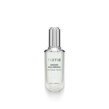 TIRTIR Ceramic Milk Ampoule Large 40ml for deep hydration, skin nourishment, and smooth, radiant complexion
