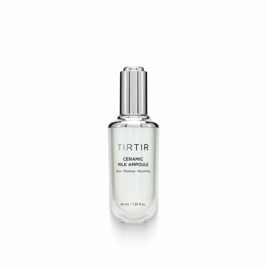 TIRTIR Ceramic Milk Ampoule Large 40ml for deep hydration, skin nourishment, and smooth, radiant complexion