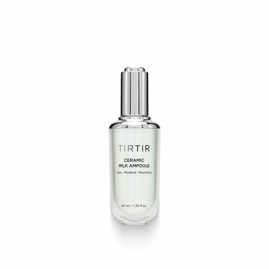 TIRTIR Ceramic Milk Ampoule Large 40ml for deep hydration, skin nourishment, and smooth, radiant complexion