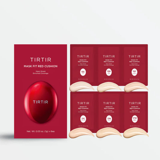 TIRTIR - Mask Fit Red Cushion 6 Shade Trial Kit - 5 Colors