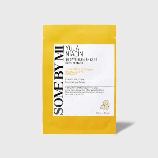 SOME BY MI - Yuja Niacin Blemish Care Serum Mask [25g]