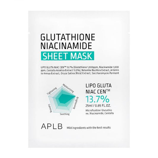 APLB - Glutathione Niacinamide Sheet Mask [25ml]