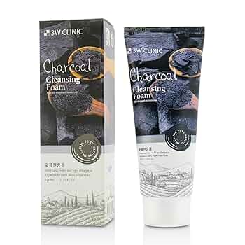 CLINIC 3W - Charcoal Cleansing Foam