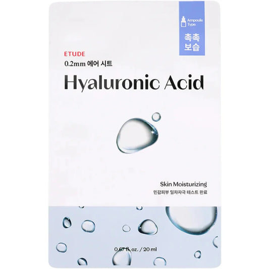 ETUDE HOUSE- 0.2 THERAPY AIR MASK HYALURONIC ACID 20ML
