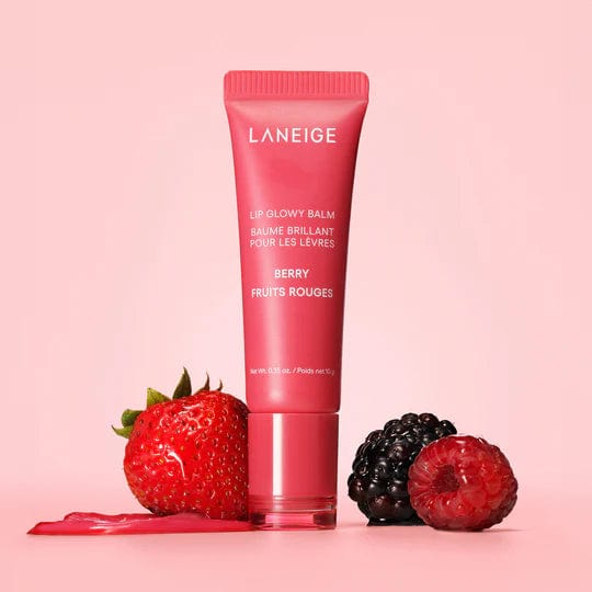 laneige- lip glowy balm (berry)