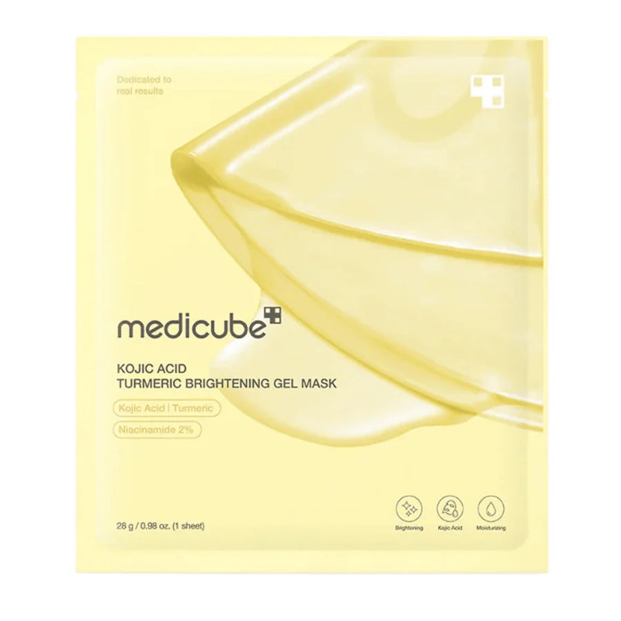 MEDICUBE Kojic Acid Turmeric Brightening Gel Mask
