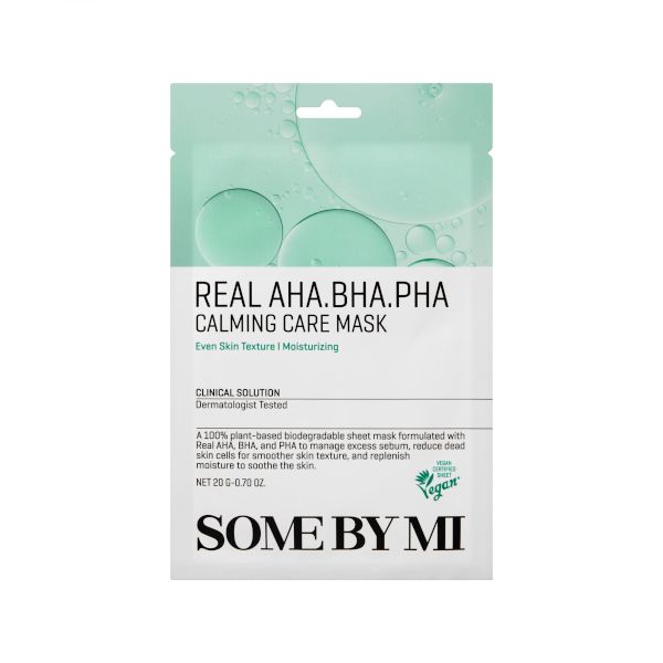 SOME BY MI - Real Care Mask - AHA BHA PHA Calming